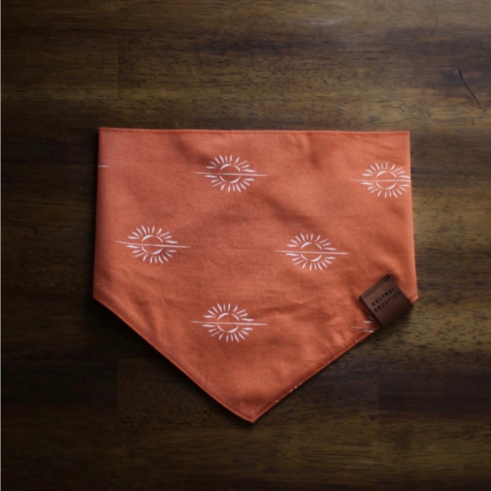 Kestrel Kreative boho dog bandanna size medium